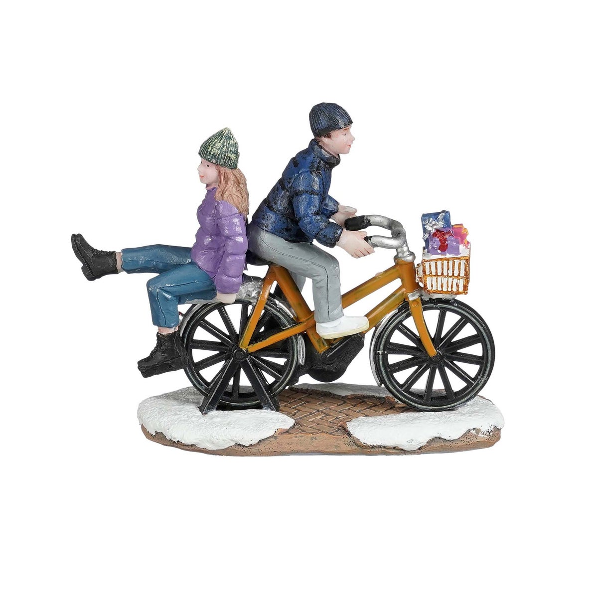Kerstdorp Fietsen 10 x 3x8 cm Kerstdorp Fietsen 10 x 3x8 cm