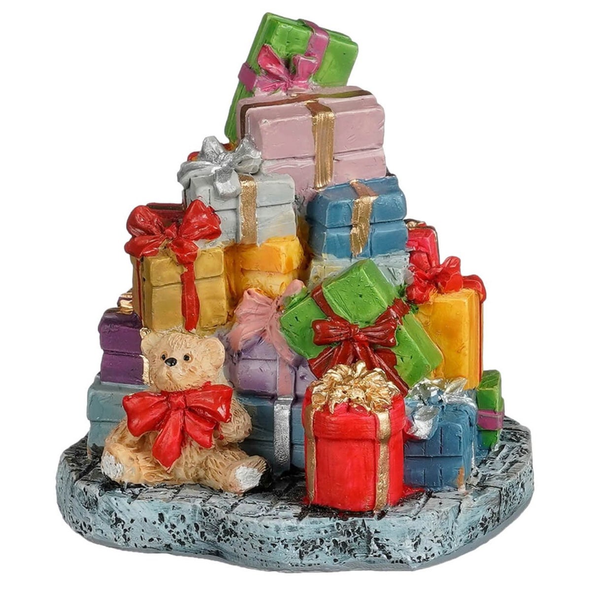 Kerstdorp Cadeaus 6x5x6cm Kerstdorp Cadeaus 6x5x6cm
