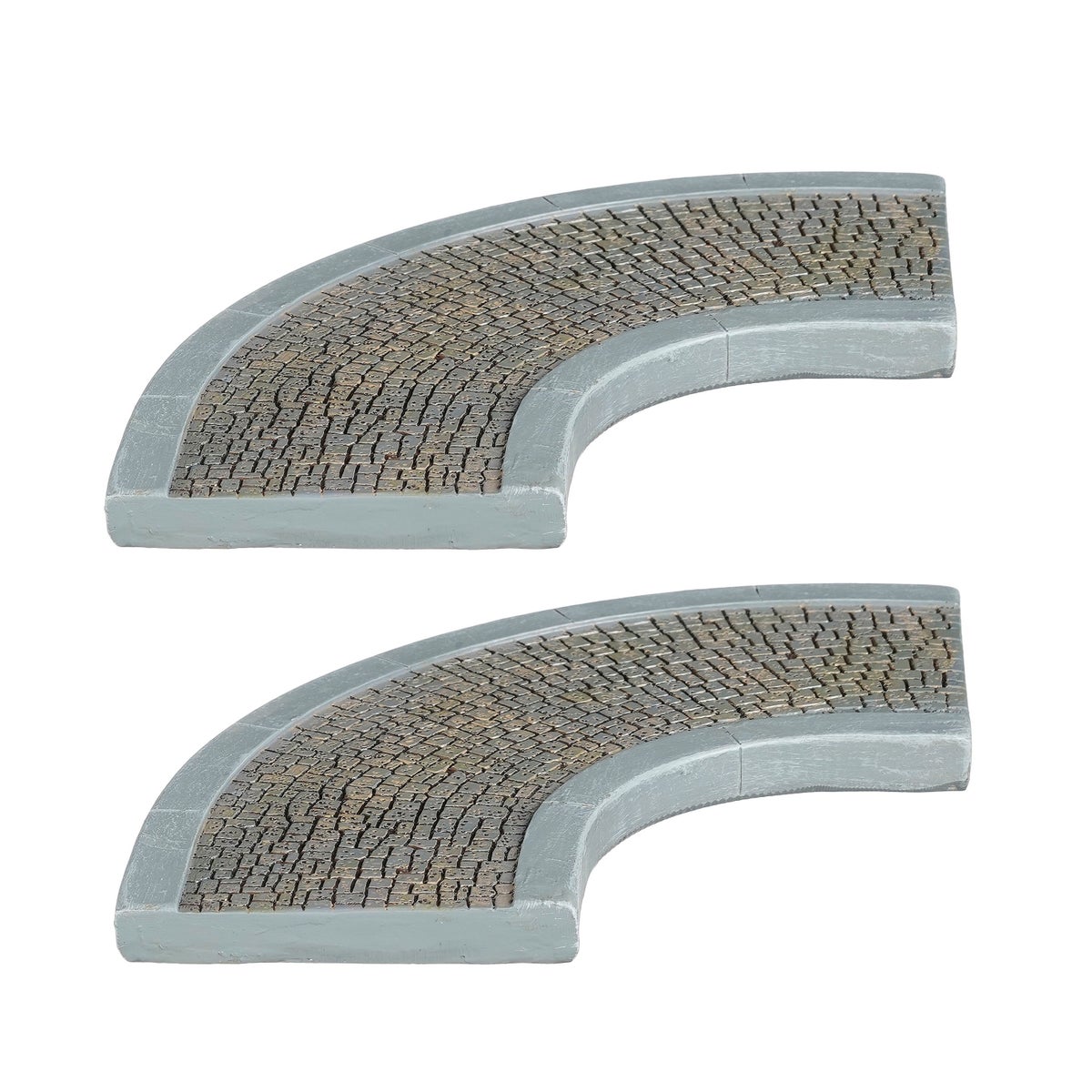 Kerstdorp Road bocht 2st 26x10cm Kerstdorp Road bocht 2st 26x10cm
