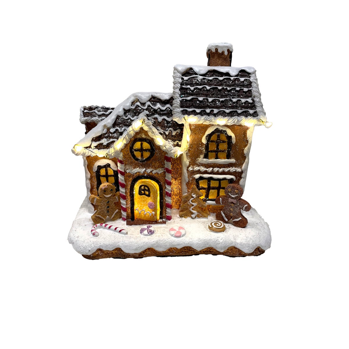 Kerstdorp gingerbread man 20x19cm Kerstdorp gingerbread man 20x19cm