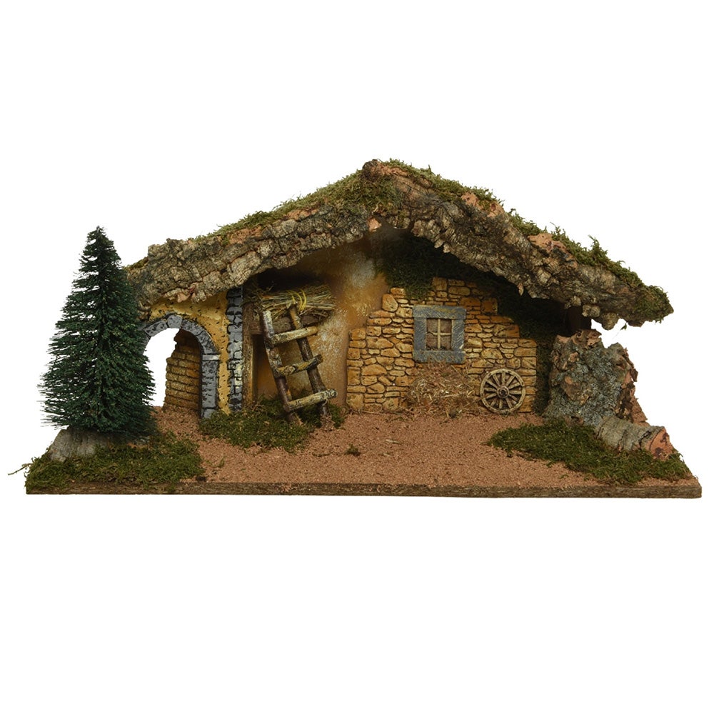 Kerststal led 58 x 25 cm Kerststal led 58 x 25 cm