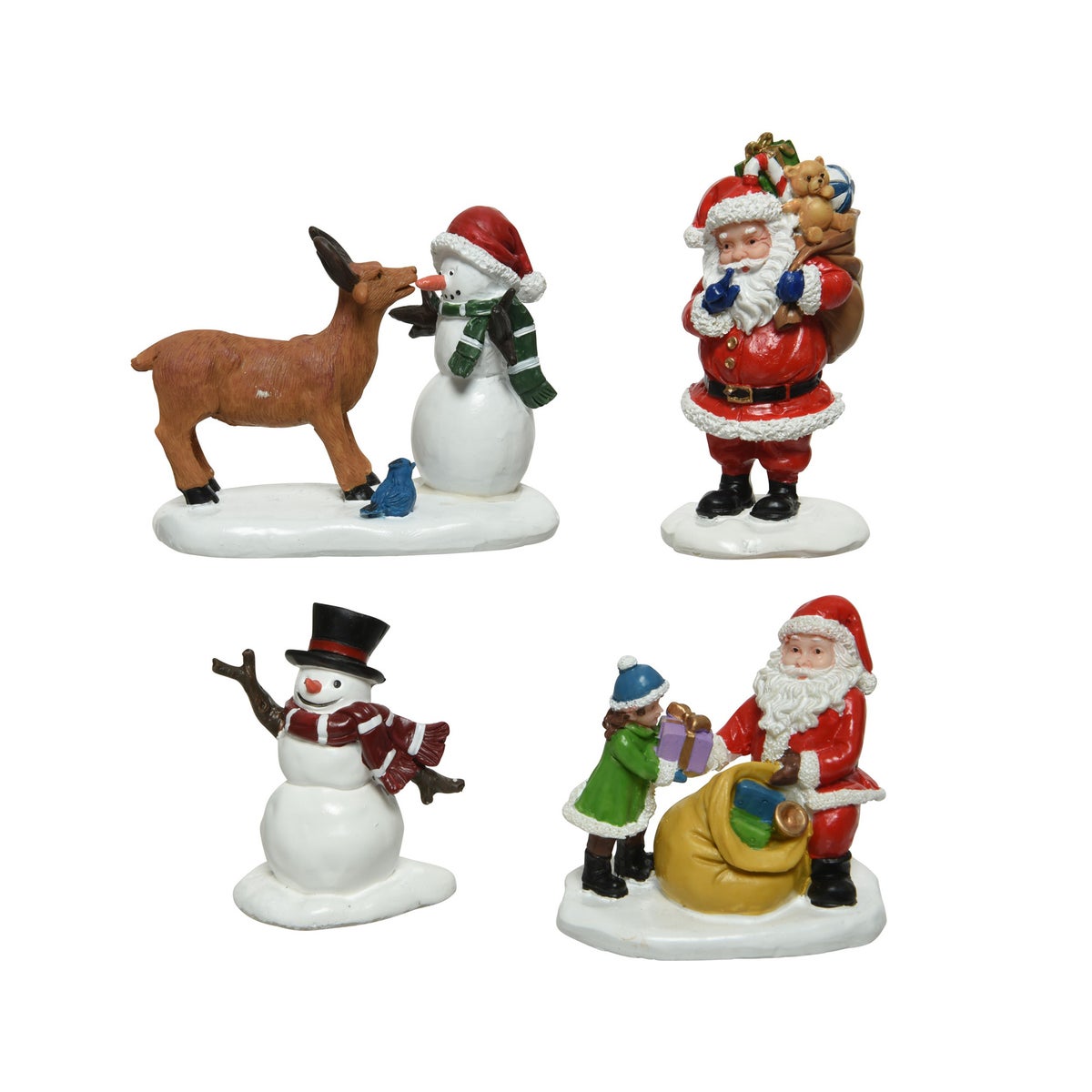 Kerstdorp figurenset assorti Kerstdorp figurenset assorti