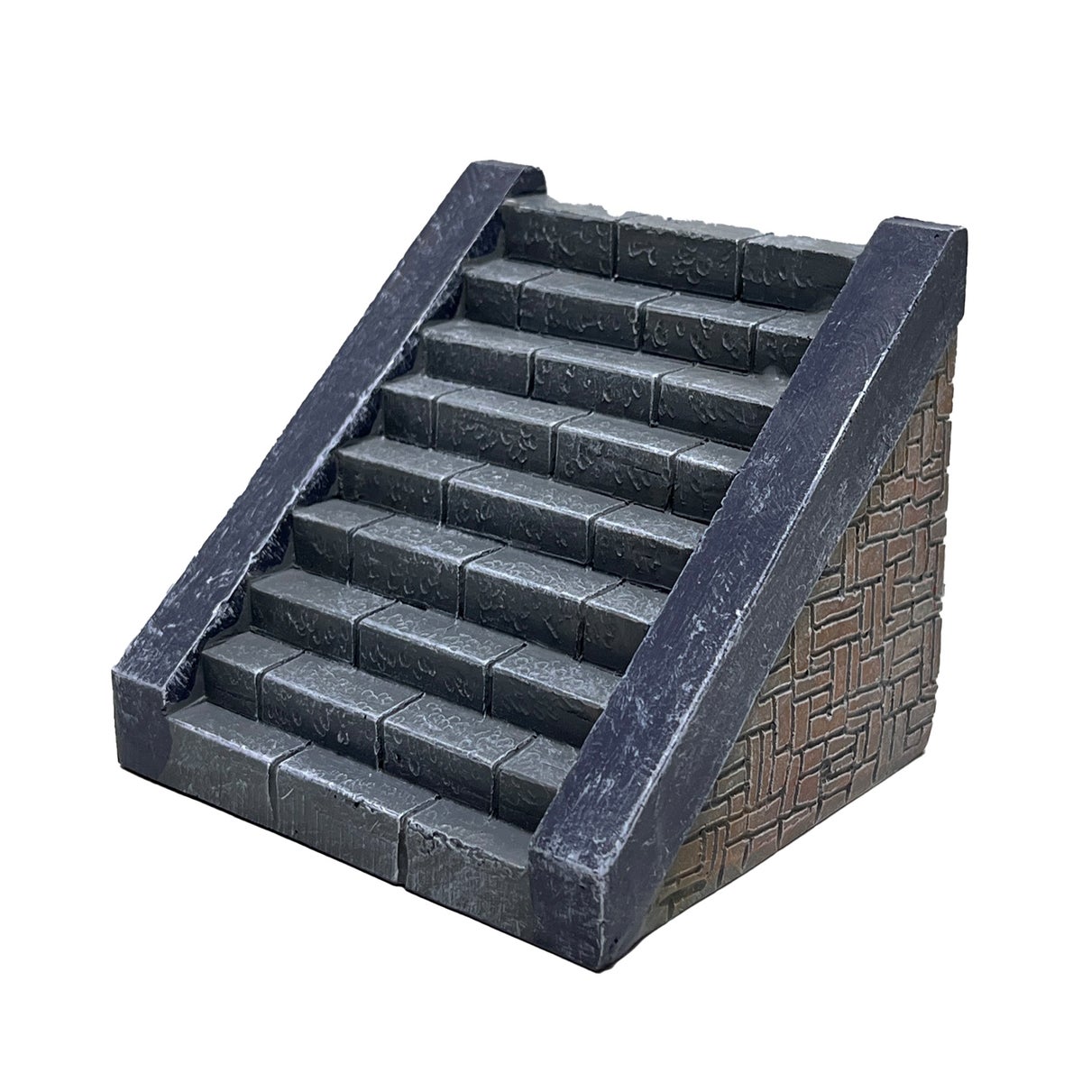 Kerstdorp deco trap 9x8x8cm Kerstdorp deco trap 9x8x8cm