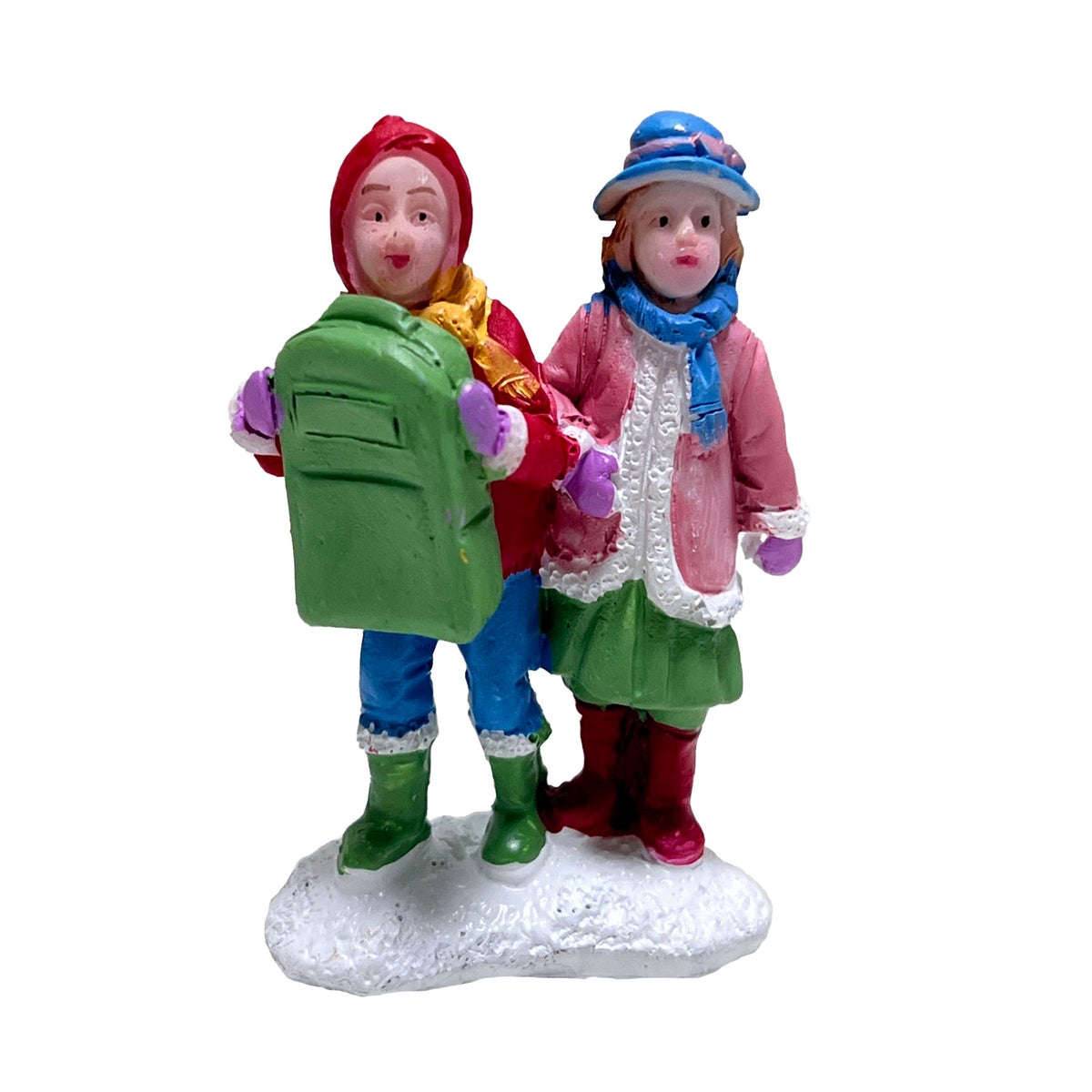 Kerstdorp schoolkinderen Kerstdorp schoolkinderen