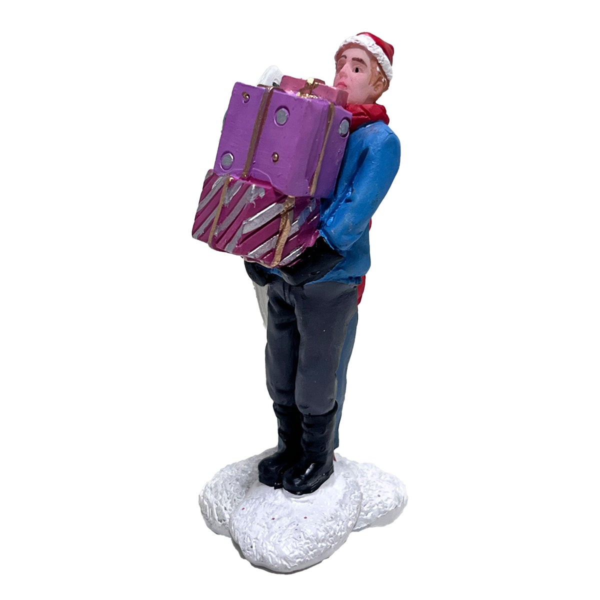 Kerstdorp pakjesbezorger Kerstdorp pakjesbezorger