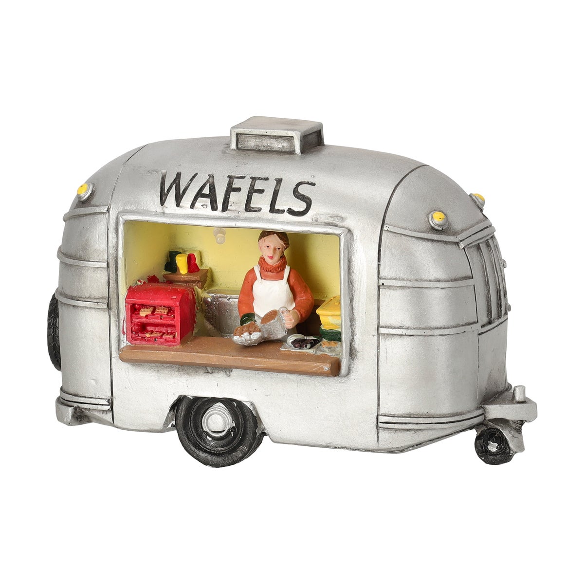 Kerstdorp kraam wafels Kerstdorp kraam wafels