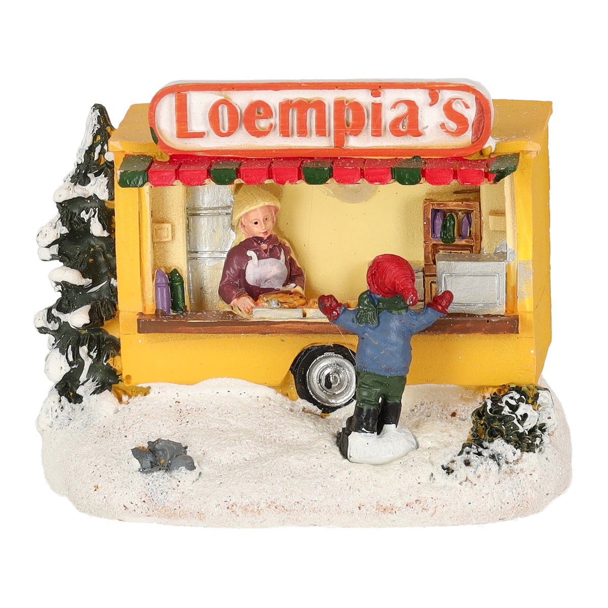 Kerstdorp kraam loempia Kerstdorp kraam loempia