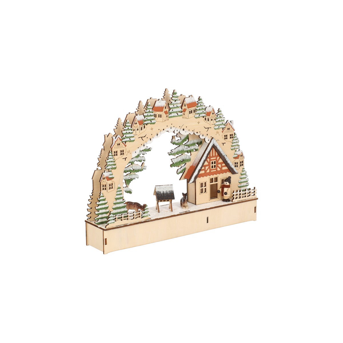 Kerstdorp chalet 30 x 23 cm Kerstdorp chalet 30 x 23 cm