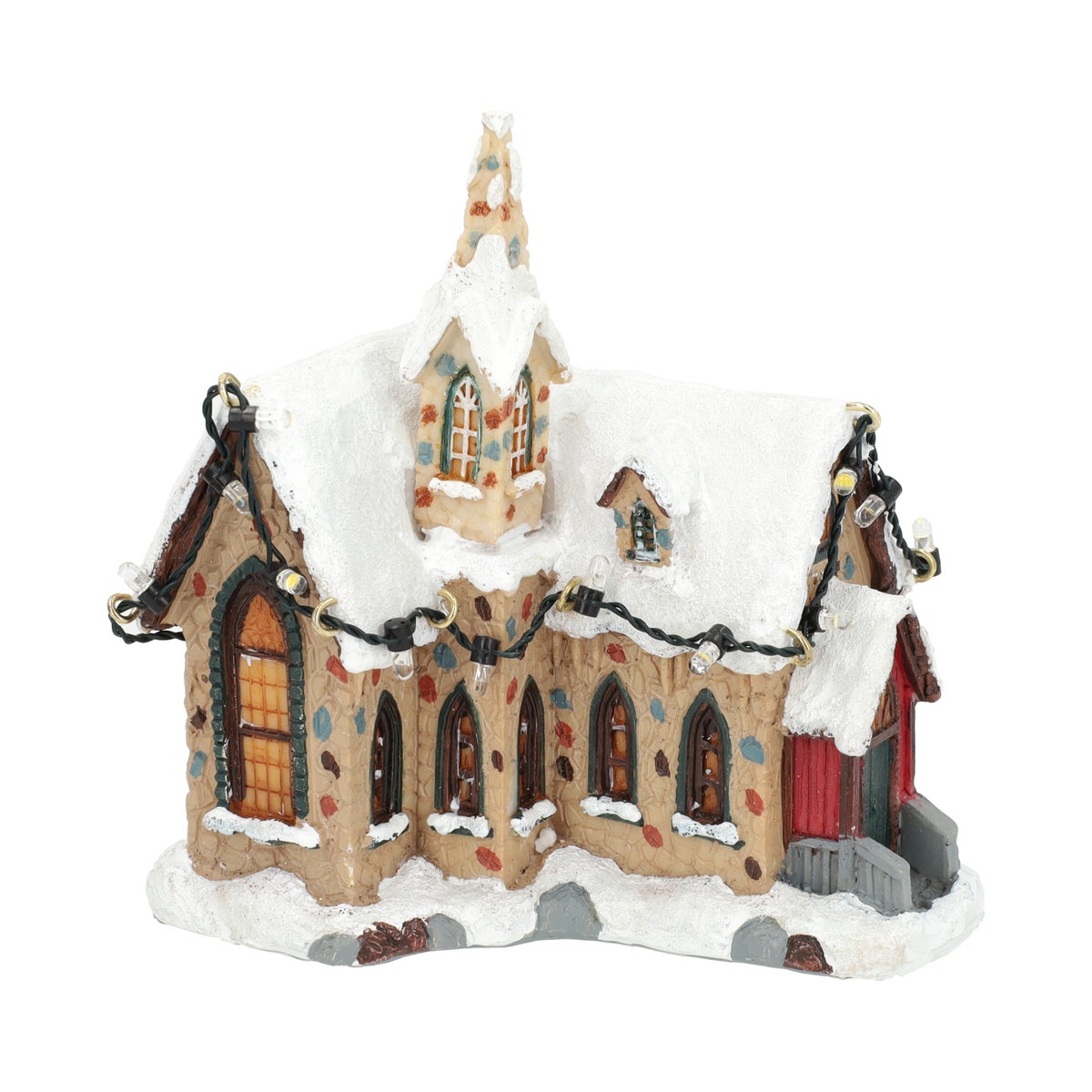 Kerstdorp Kerk 11 x 7 x 12 cm Kerstdorp Kerk 11 x 7 x 12 cm