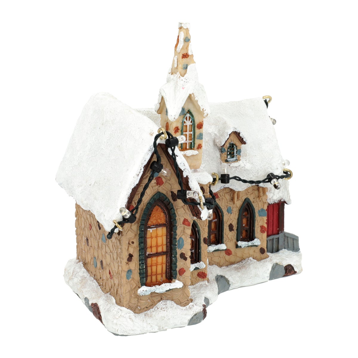 Kerstdorp Kerk 11 x 7 x 12 cm Kerstdorp Kerk 11 x 7 x 12 cm