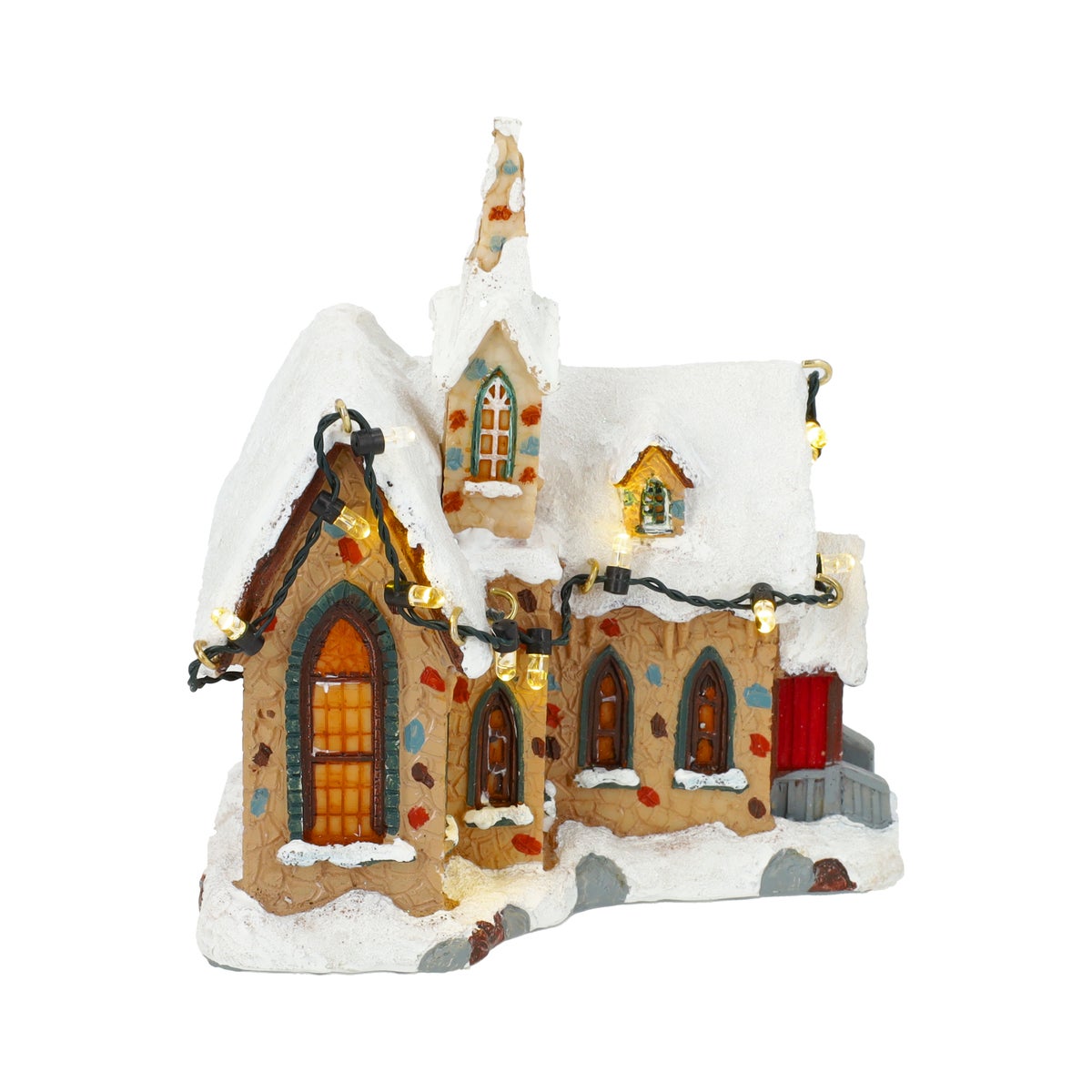 Kerstdorp Kerk 11 x 7 x 12 cm Kerstdorp Kerk 11 x 7 x 12 cm