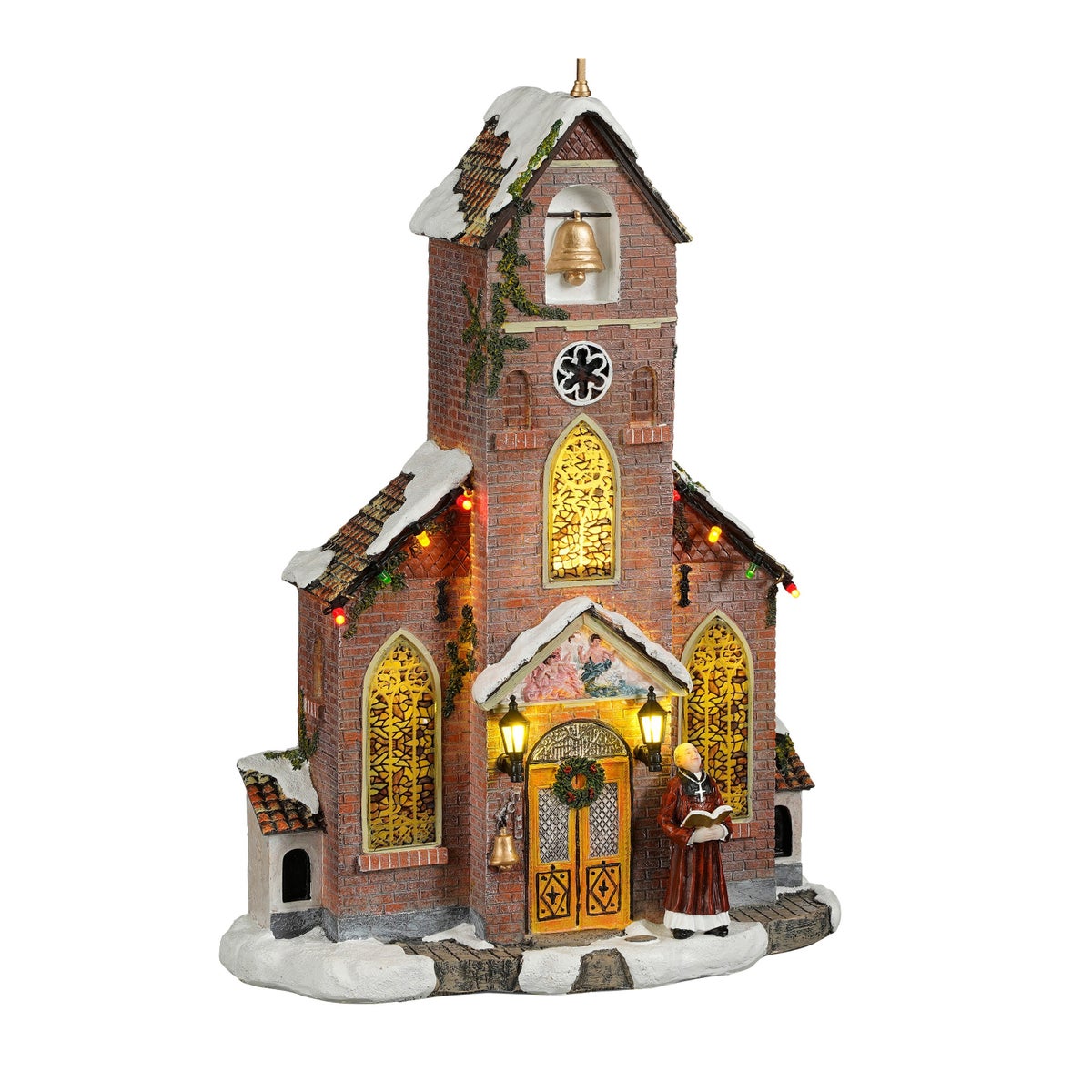 Kerstdorp Molendam kerk 23x10x33cm Kerstdorp Molendam kerk 23x10x33cm