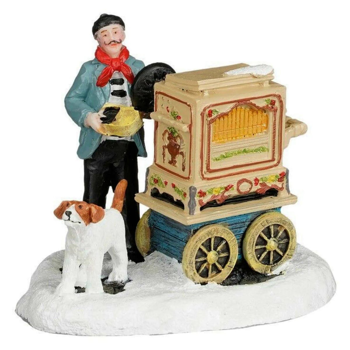 Kerstdorp Barrel 8x6x6cm Kerstdorp Barrel 8x6x6cm