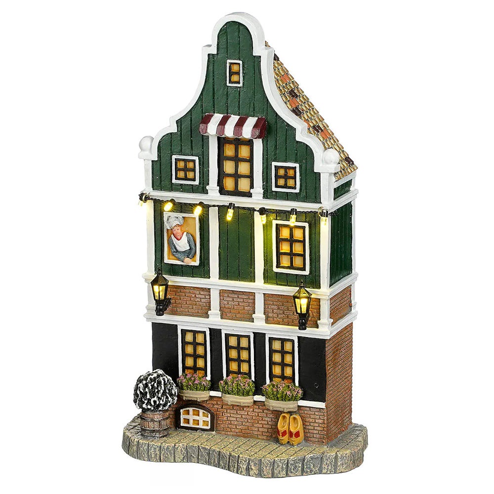 Kerstdorp Facade Zaans 1 15 x 9 x 27 cm Kerstdorp Facade Zaans 1 15 x 9 x 27 cm