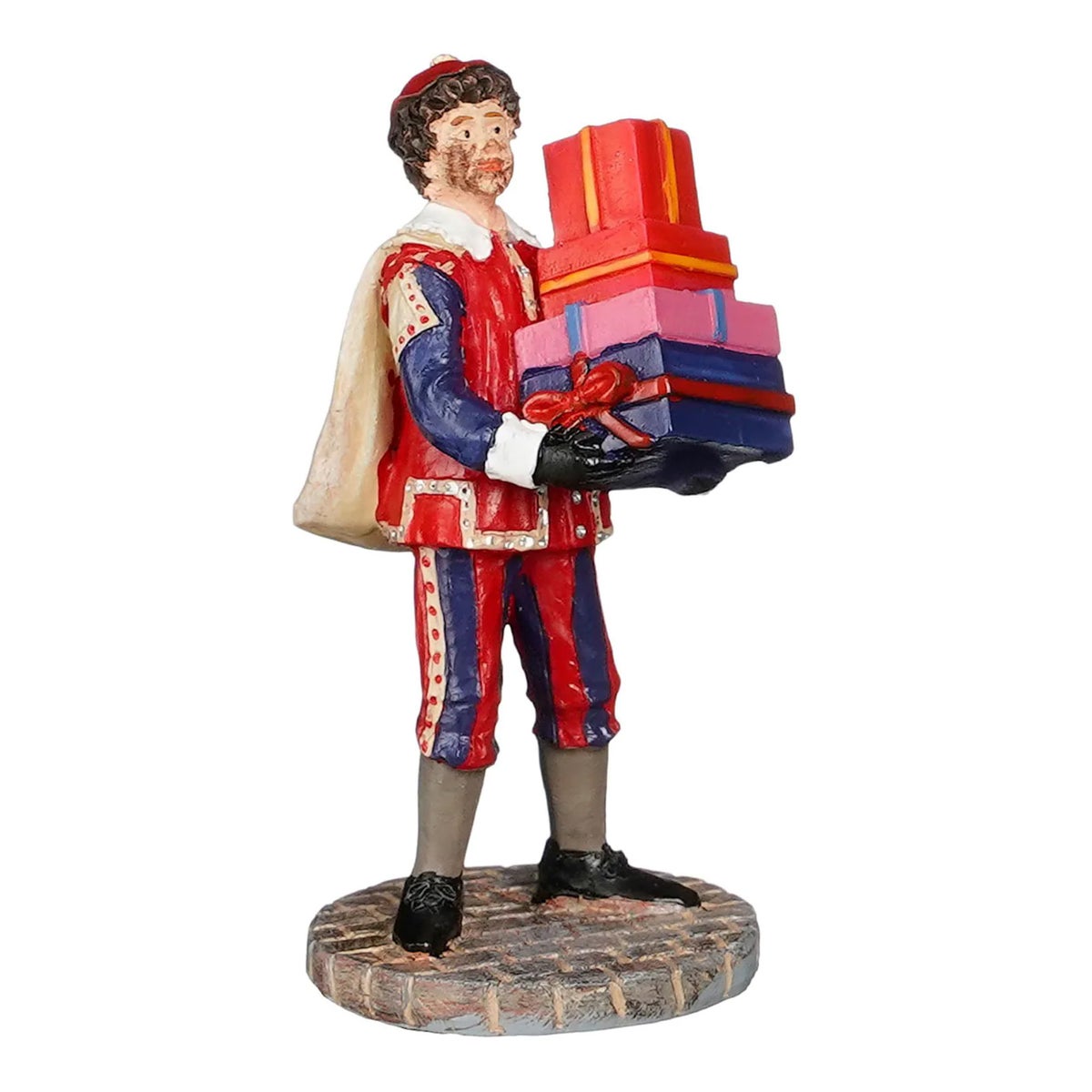 Kerstdorp Cadeaupiet 3x3x7cm Kerstdorp Cadeaupiet 3x3x7cm