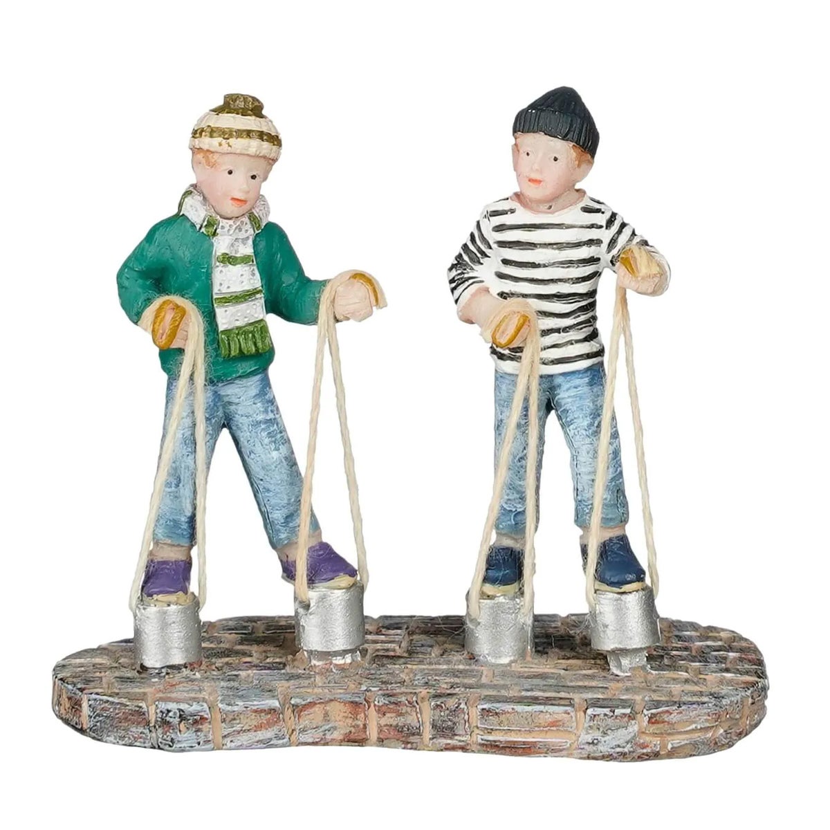 Kerstdorp Stelten 6 x 3 x 5 cm Kerstdorp Stelten 6 x 3 x 5 cm