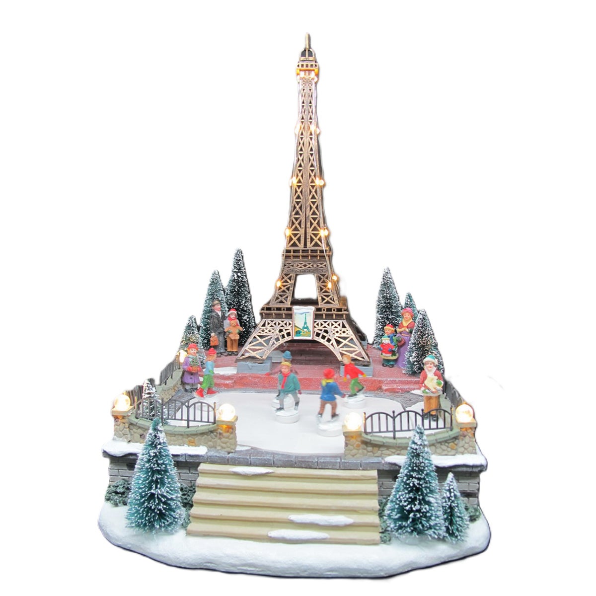 Kerstdorp Eifeltoren 38cm Kerstdorp Eifeltoren 38cm