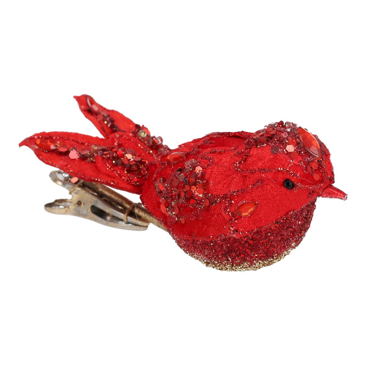 Vogel winter lux rood Vogel winter lux rood