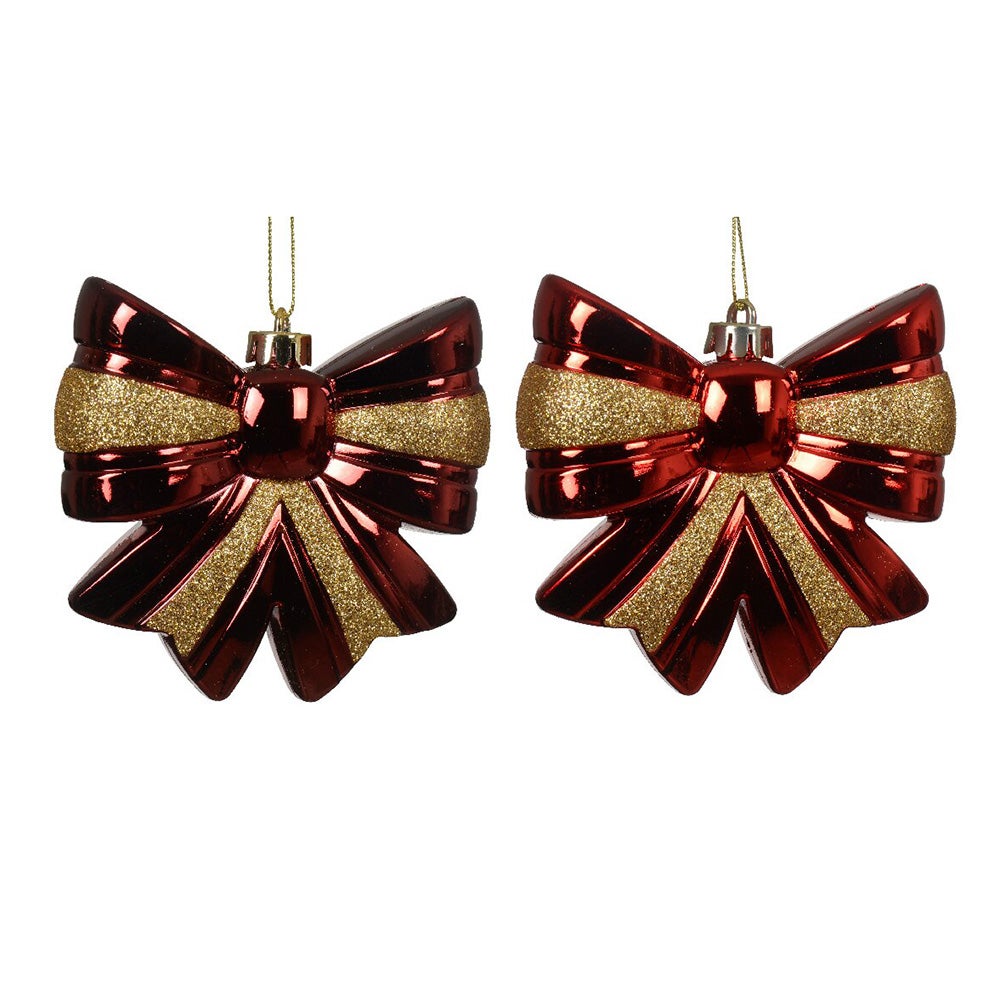 Hanger strik 12 cm rood Hanger strik 12 cm rood