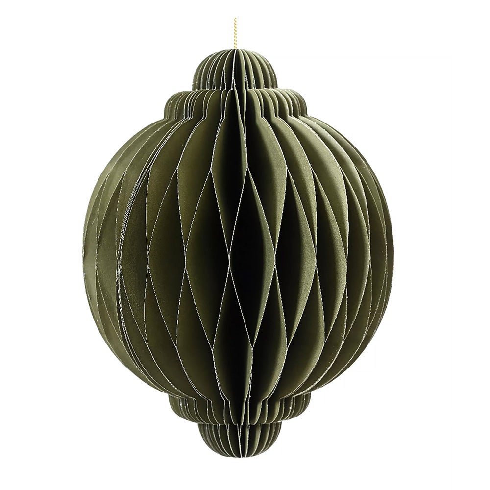 Hanger papier pegel ui groen 40 cm Hanger papier pegel ui groen 40 cm