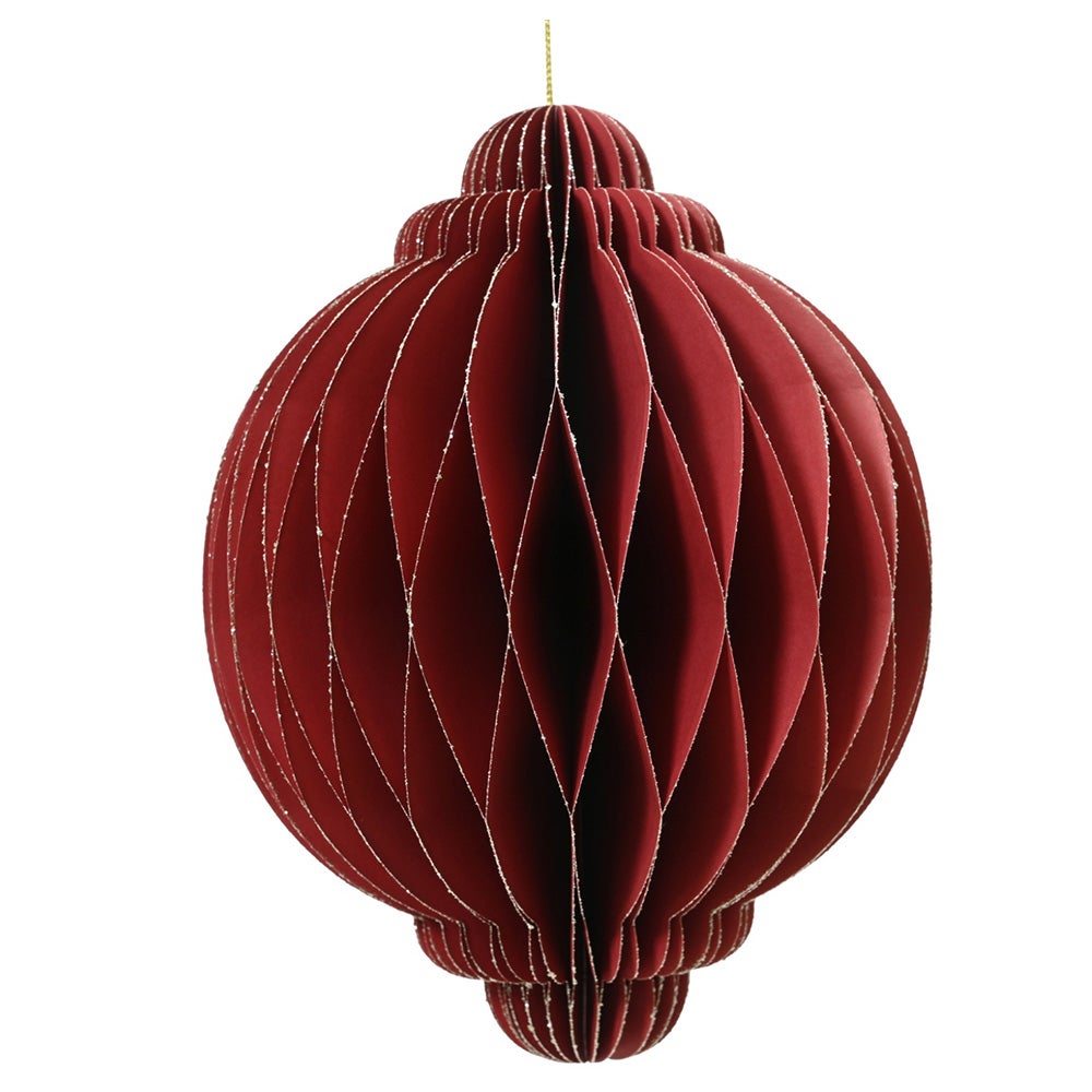 Hanger papier pegel ui rood 40 cm Hanger papier pegel ui rood 40 cm