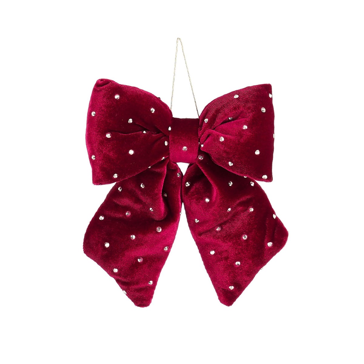 Hanger strik rood 15x17cm Hanger strik rood 15x17cm