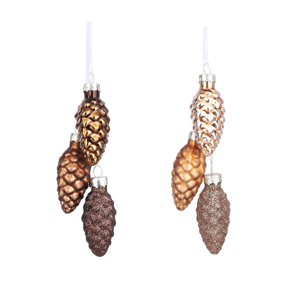 Hanger dennenappels bruin koper Hanger dennenappels bruin koper