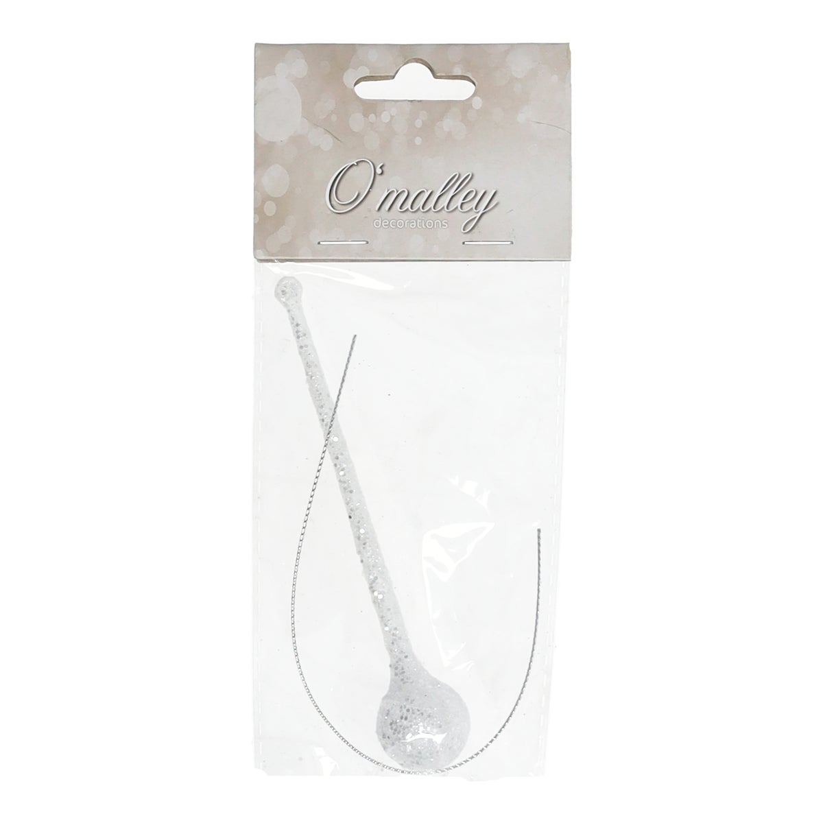 Hanger druppel clear 13 cm Hanger druppel clear 13 cm