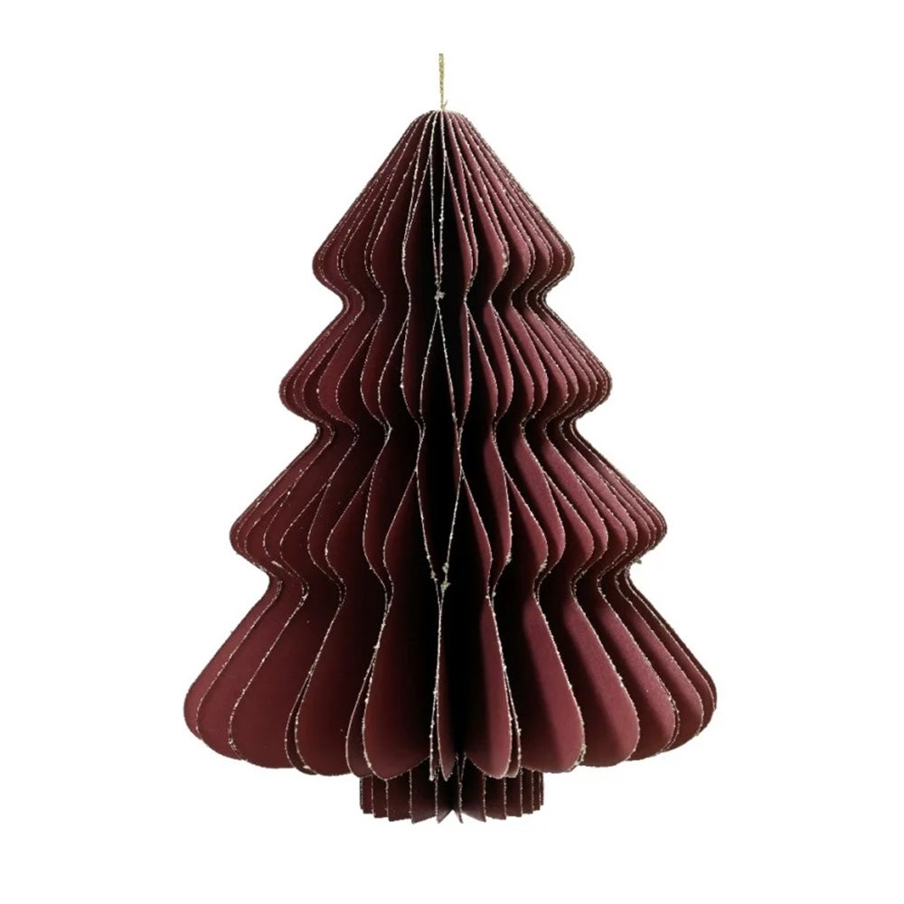 Hanger papier boom maroon 15 cm Hanger papier boom maroon 15 cm