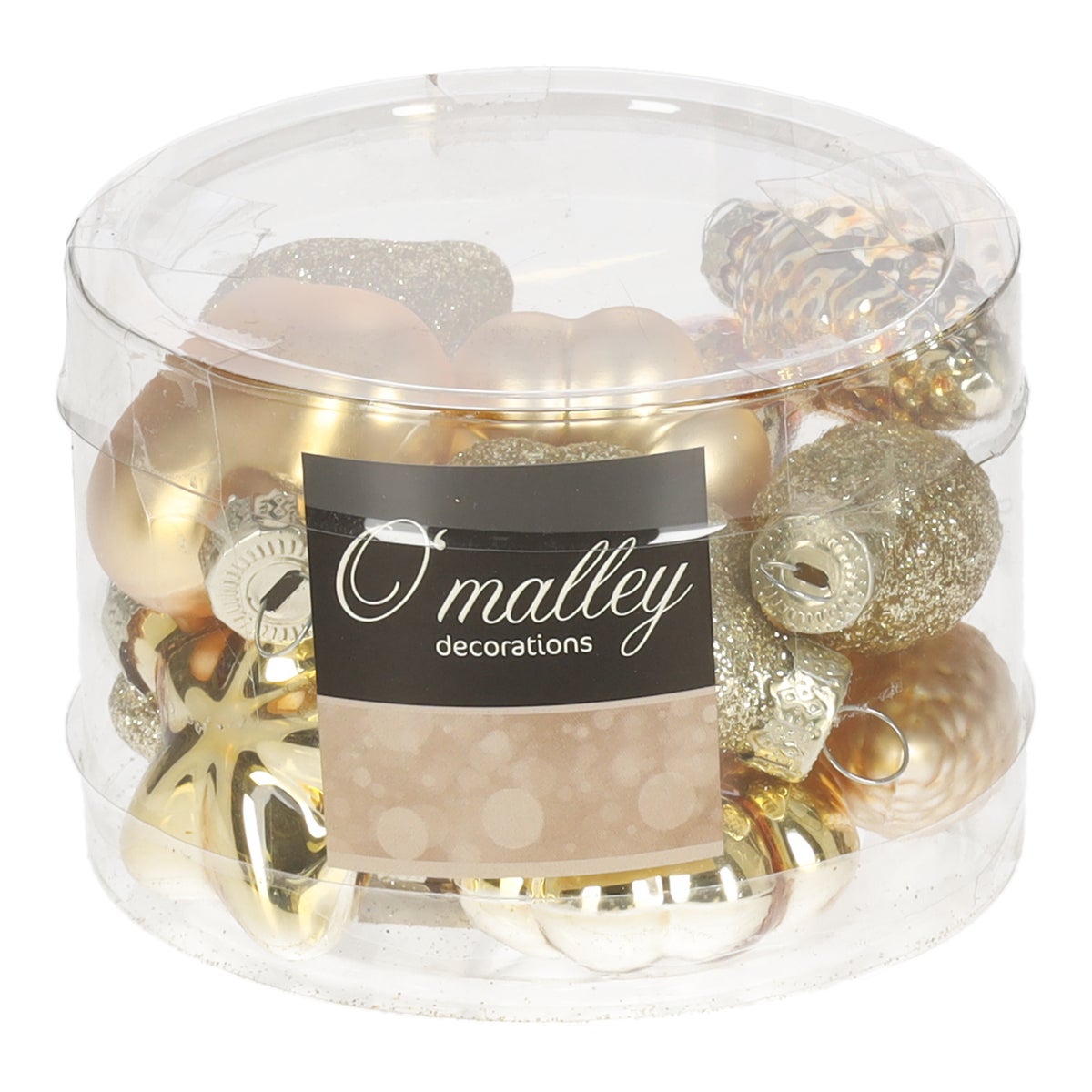 Kersthanger mix 12st. goud Kersthanger mix 12st. goud