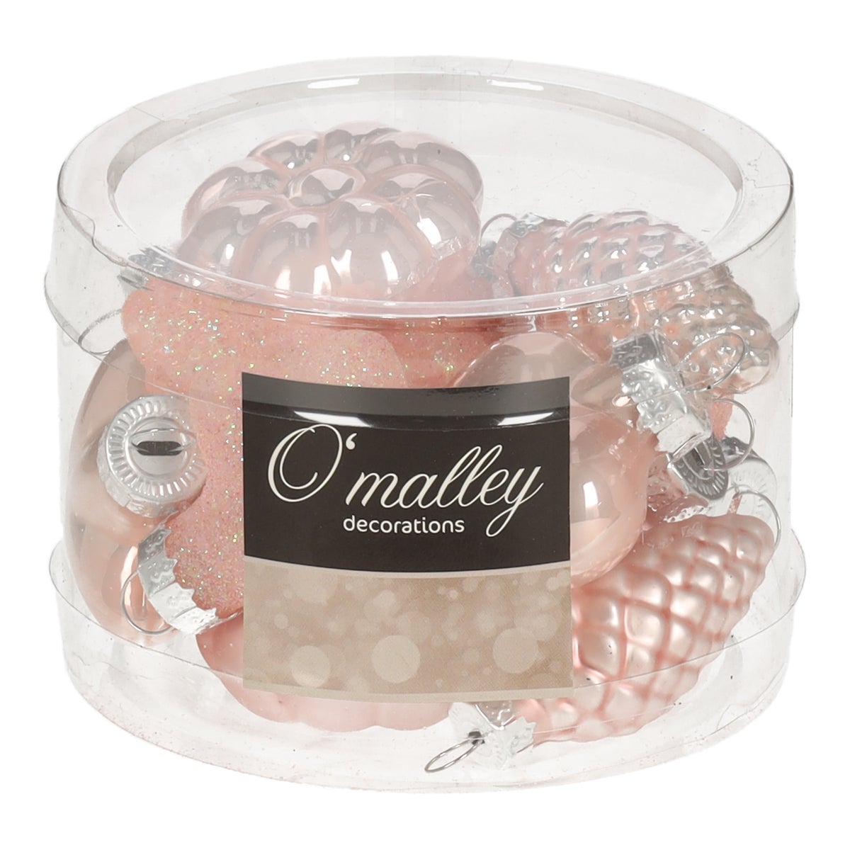 Kersthanger mix 12st. roze Kersthanger mix 12st. roze