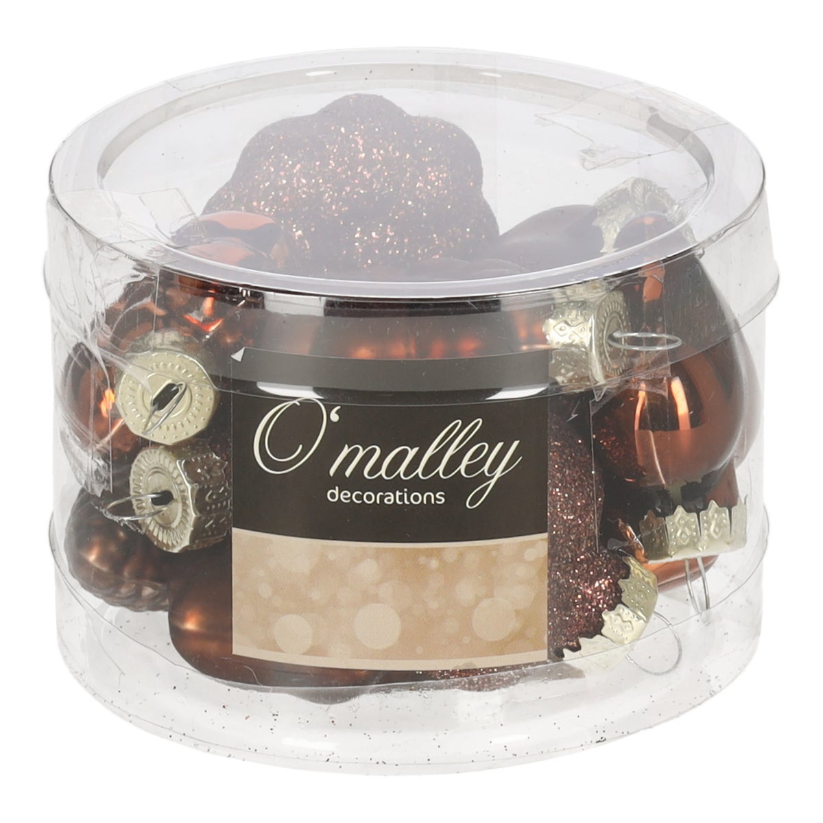 Kersthanger mix 12st. bruin Kersthanger mix 12st. bruin