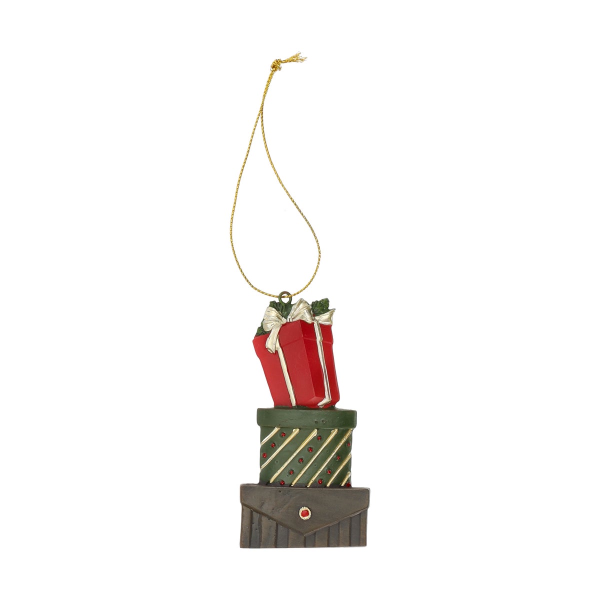 Hanger cadeau rood 10 cm Hanger cadeau rood 10 cm