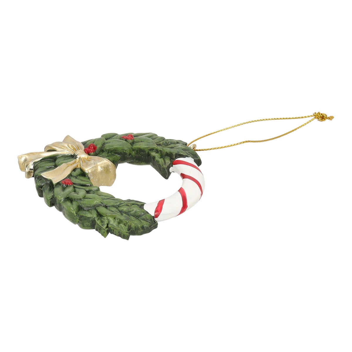 Hanger krans groen 8 cm Hanger krans groen 8 cm
