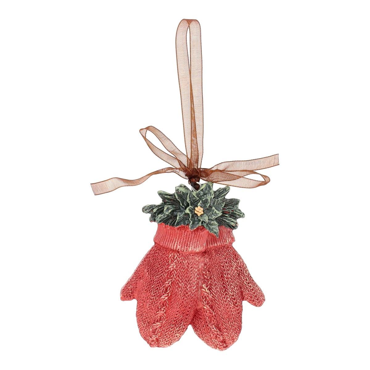 Hanger handschoen rood 9 cm Hanger handschoen rood 9 cm