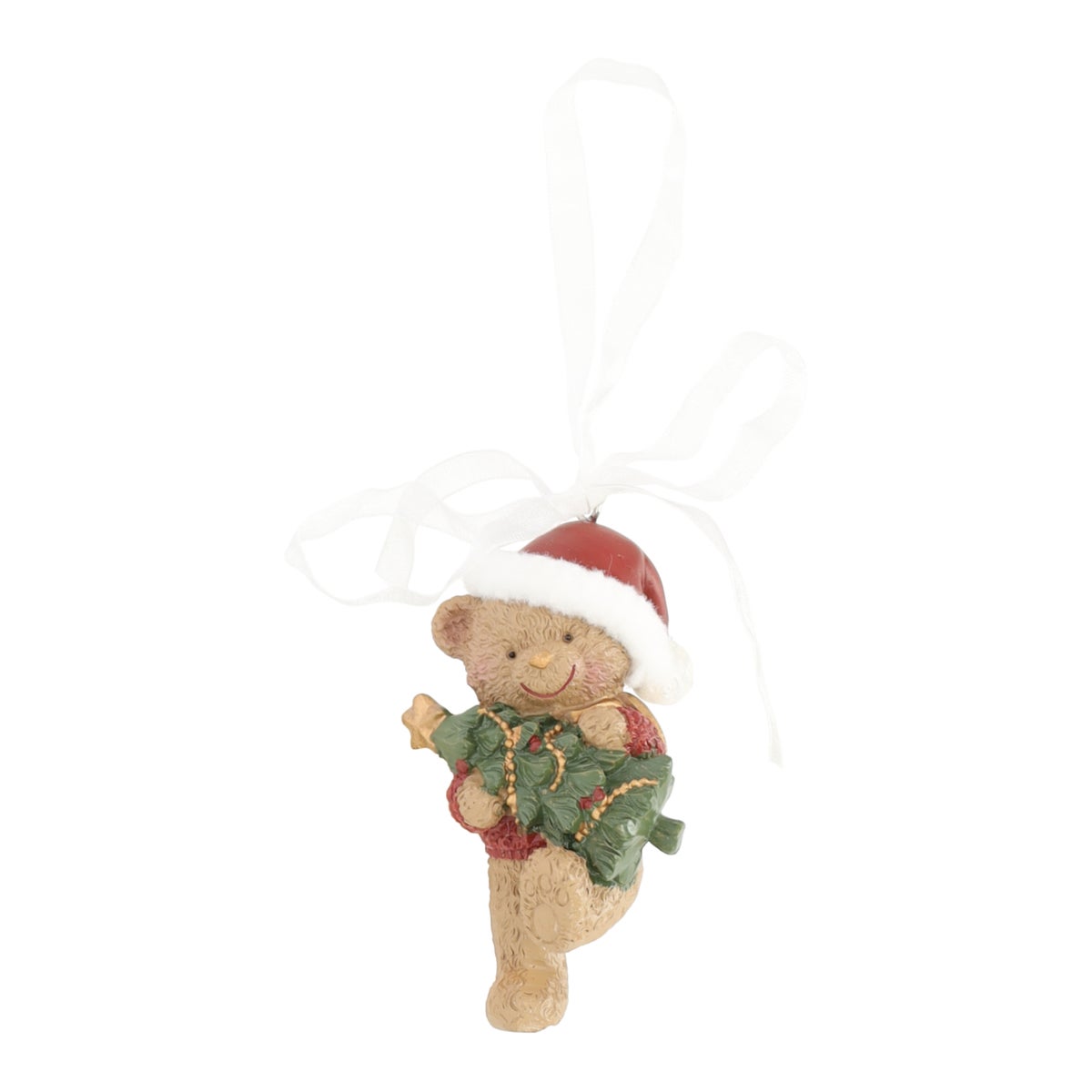 Hanger beer boom groen 8 cm Hanger beer boom groen 8 cm