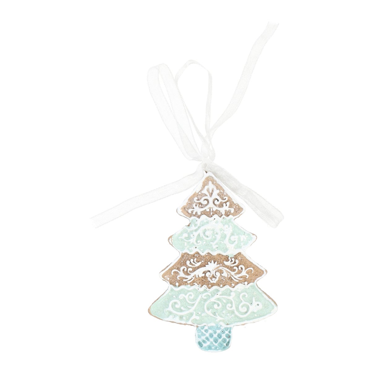 Hanger kerstboom gingerbread 9 cm Hanger kerstboom gingerbread 9 cm