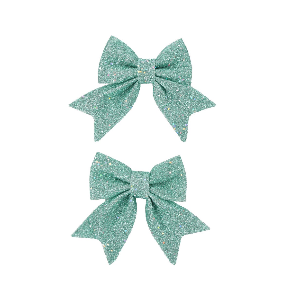 Strik glitter lichtgroen 14 cm 2st. Strik glitter lichtgroen 14 cm 2st.