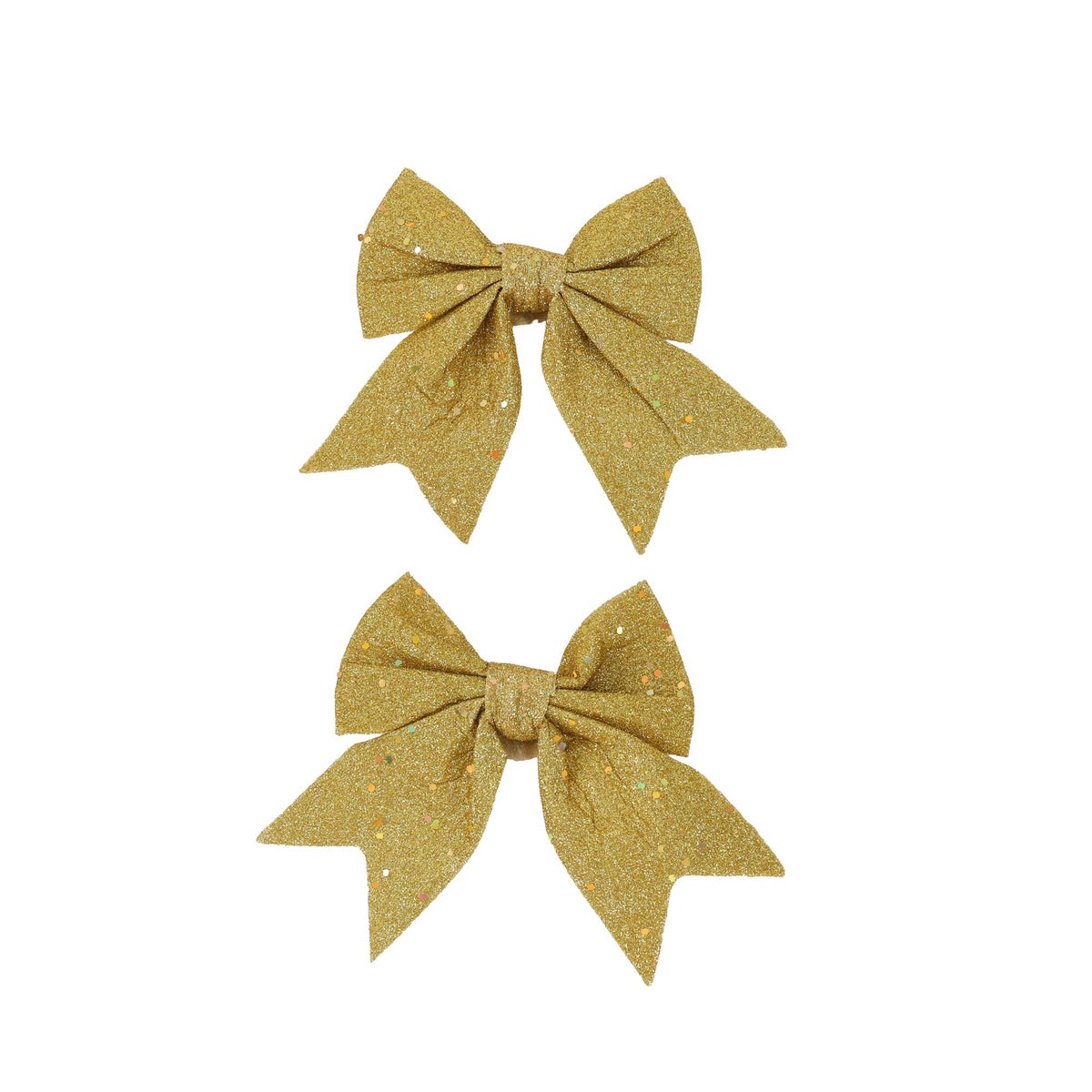 Strik glitter goud 14 cm 2st. Strik glitter goud 14 cm 2st.