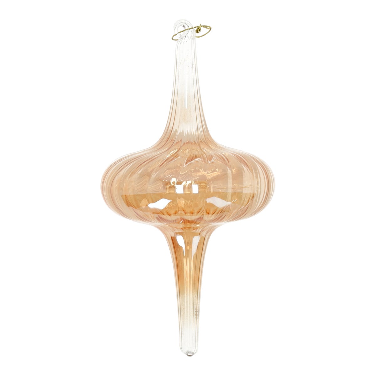 Hanger glas pegel 16 cm koper Hanger glas pegel 16 cm koper