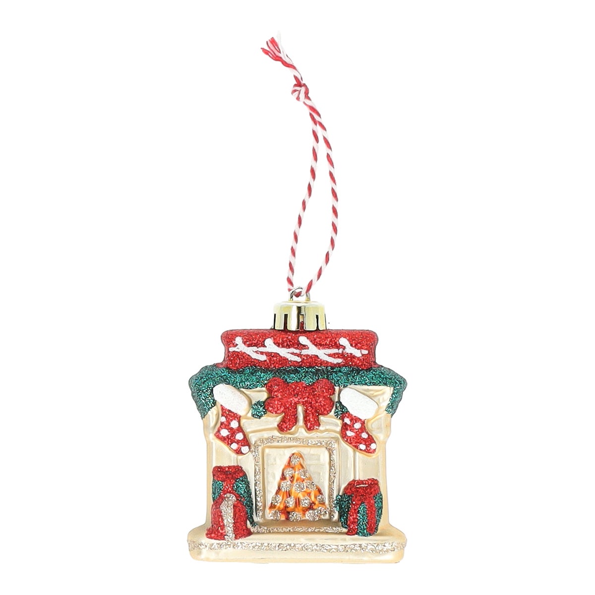 Kersthanger Schouw goud 8 cm Kersthanger Schouw goud 8 cm