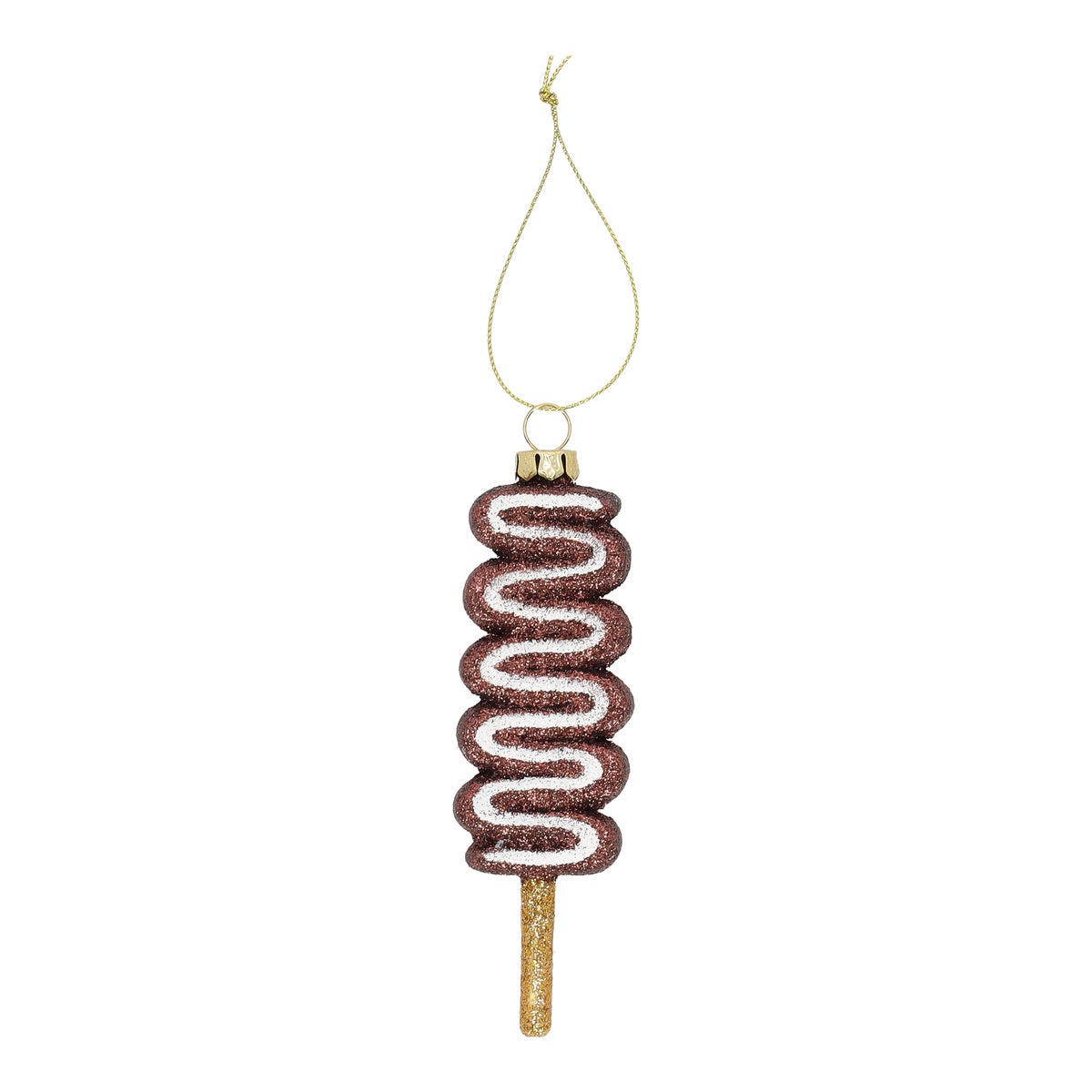 Hanger suikerspin chocolade 12 cm Hanger suikerspin chocolade 12 cm