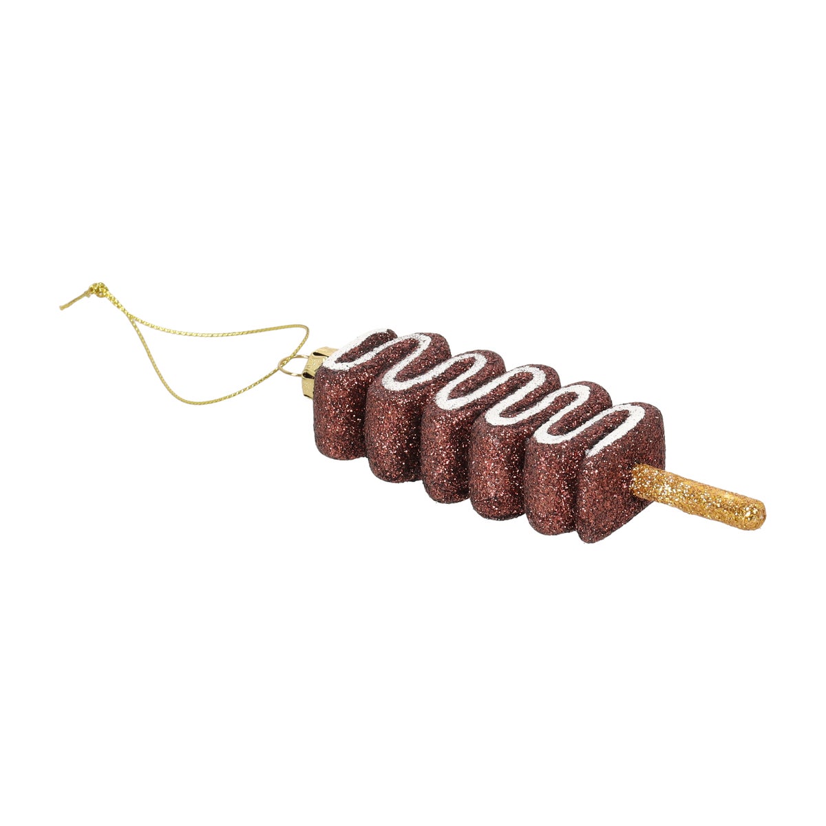 Hanger suikerspin chocolade 12 cm Hanger suikerspin chocolade 12 cm