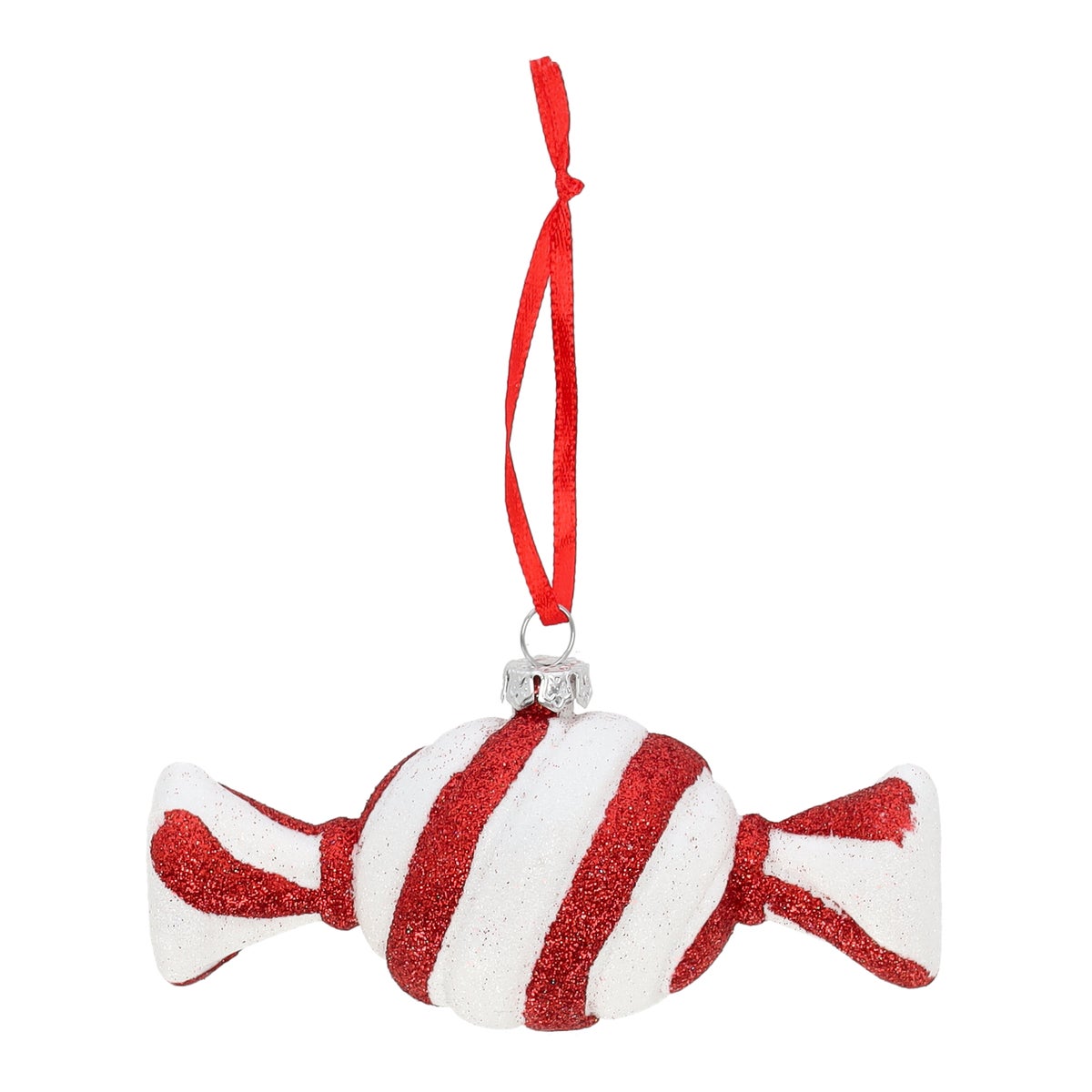 Hanger snoep rood wit 13 x 5 cm Hanger snoep rood wit 13 x 5 cm