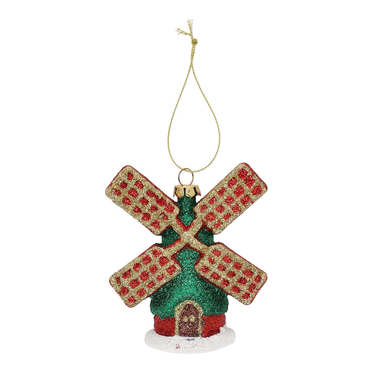 Hanger windmolen rood groen 9 x 10 cm Hanger windmolen rood groen 9 x 10 cm