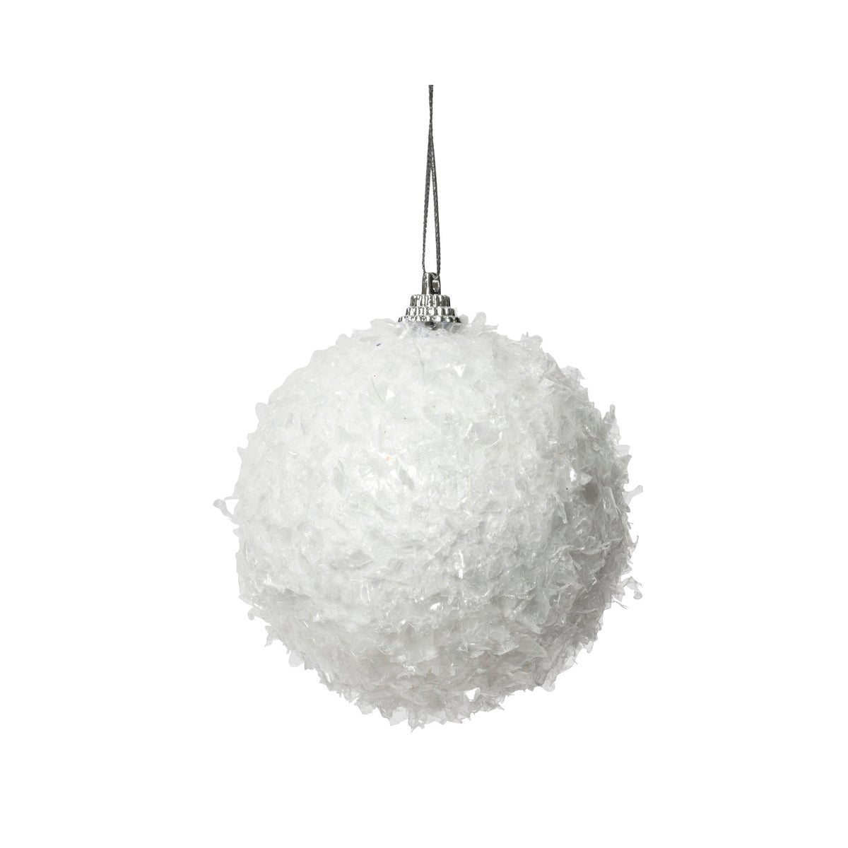 Hanger bal sneeuw 8 cm Hanger bal sneeuw 8 cm