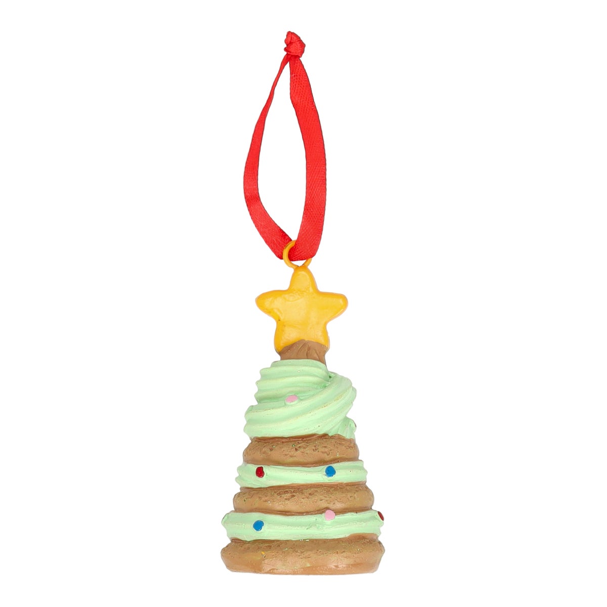 Hanger kerstboom koek 9 cm Hanger kerstboom koek 9 cm