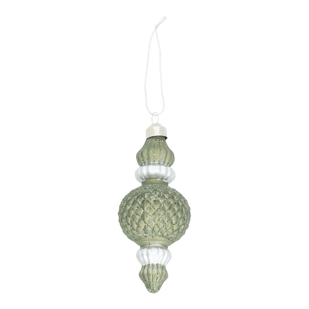 Anhänger Eiszapfen Rosemary Green 13 cm Glas Anhänger Eiszapfen Rosemary Green 13 cm Glas