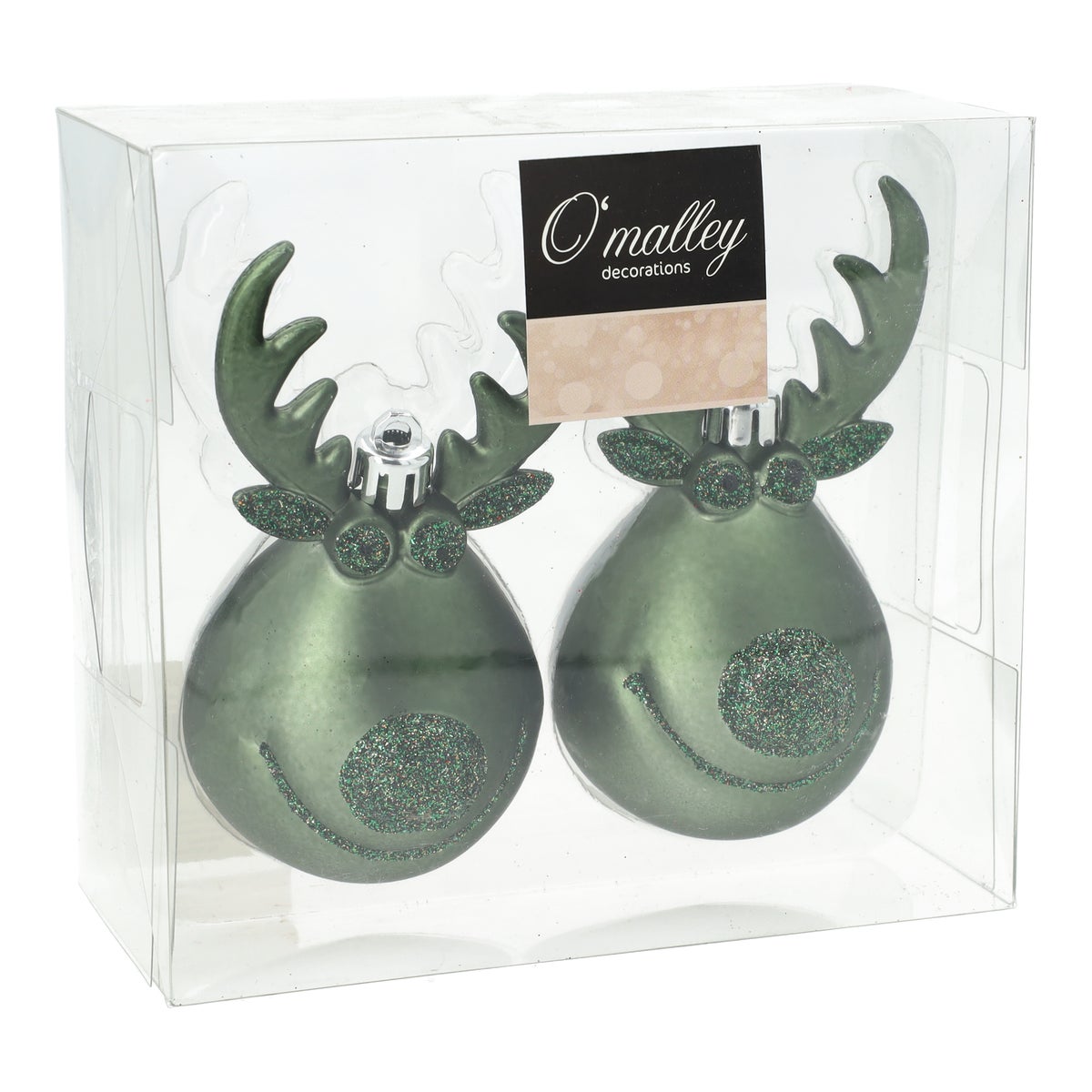 Rendier hangers green spruce 2 stuks Rendier hangers green spruce 2 stuks