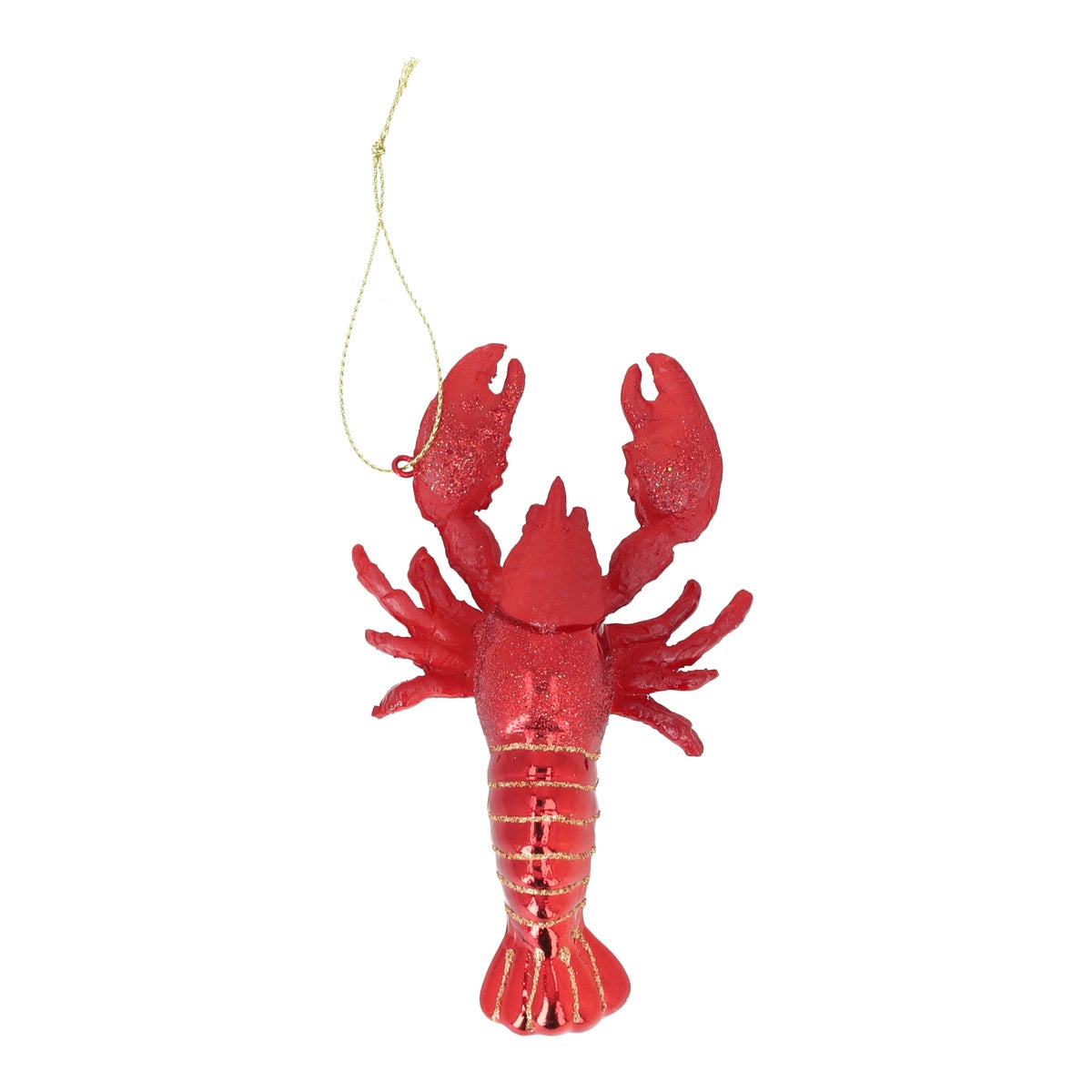 Anhänger Hummer rot 7 cm Glas Anhänger Hummer rot 7 cm Glas